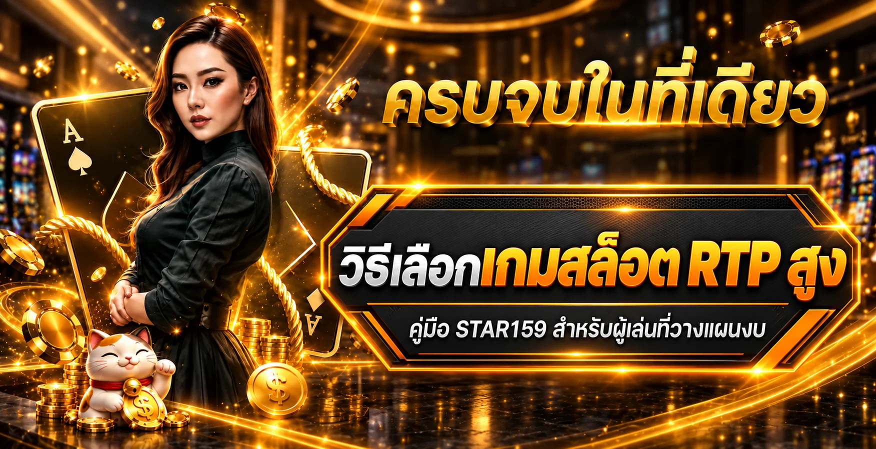 STAR159 วิธีเลือกเกมสล็อต RTP สูงให้เหมาะกับงบ